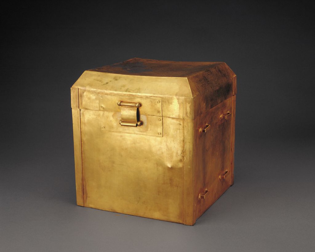 图片[1]-Gold printing tank box-China Archive